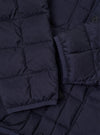 TAION x Universal Works Navy Nylon Soft Shell Down Cardigan