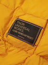 TAION x Universal Works Yellow Nylon Soft Shell Down Cardigan