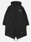 TAION x Universal Works Black Military Hard Shell Down Mod Parka