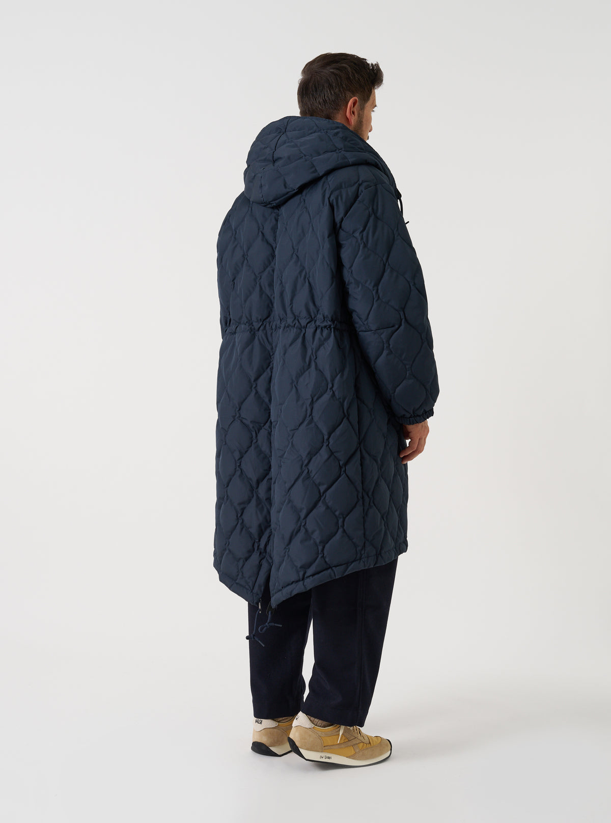 TAION x Universal Works Dark Navy Military Hard Shell Down Mod Parka