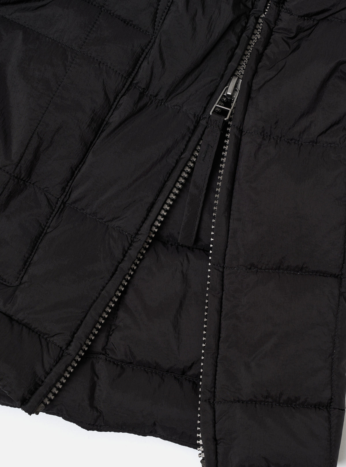TAION x Universal Works Black Nylon Soft Shell Down Rams Jacket