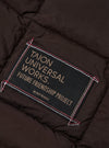 TAION x Universal Works Brown Nylon Soft Shell Down Rams Jacket