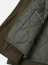 TAION x Universal Works Olive/Olive Twill Down RAF Jacket