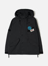 TAION x Universal Works Black/Cloud Camo Twill Down RAF Jacket