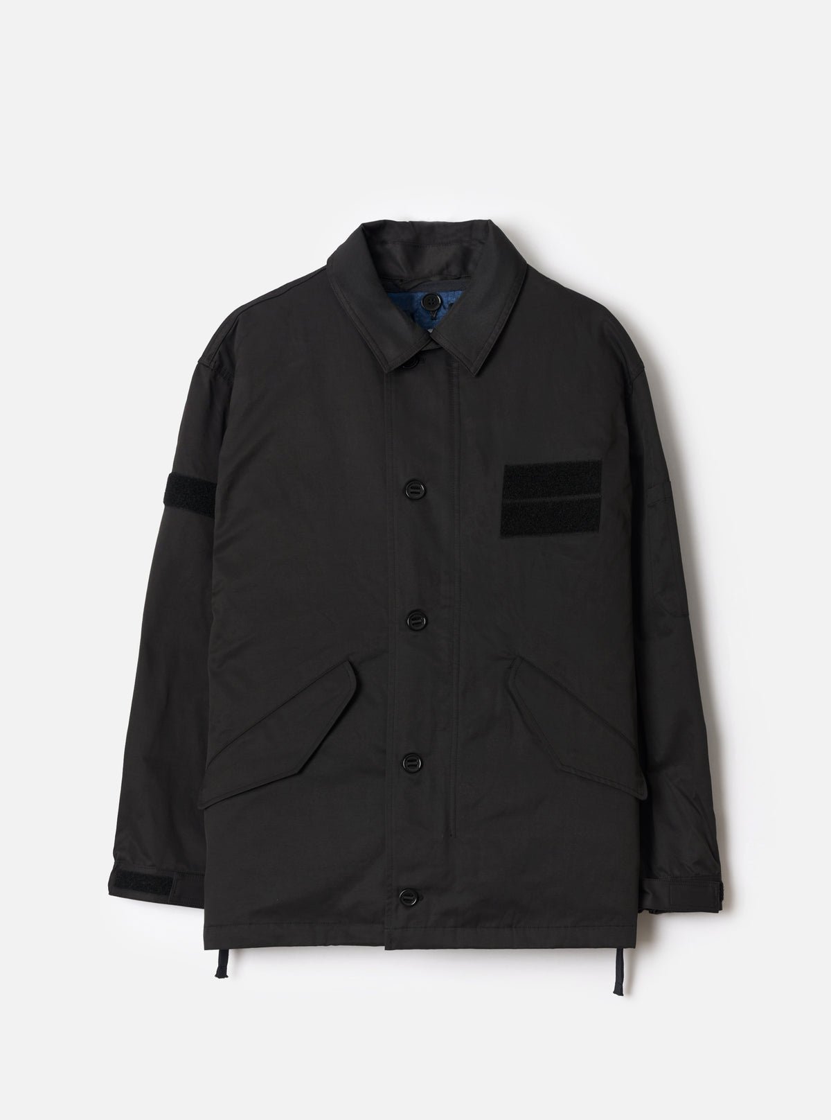 TAION x Universal Works Black/Cloud Camo Twill Down RAF Jacket