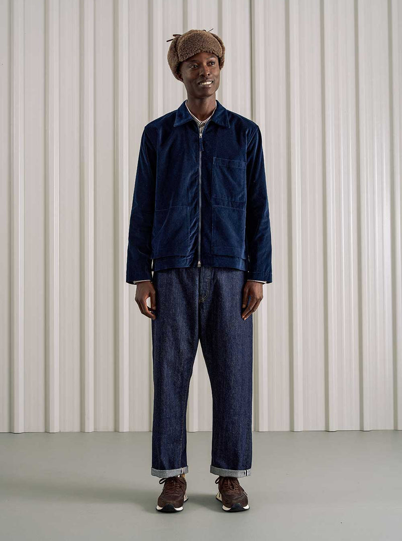 Ordinary Fits 117 One Wash Denim Type Loose Jean