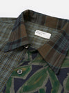 Limited Edition Olive Mixed Check Camp Shirt