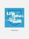 Sky Blue Single Jersey Charity Football Tee