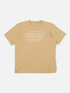 master-piece x Universal Works Dark Sand Single Jersey Print Tee