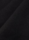 Close-up of the Black Organic Canvas Dutch Pant fabric. The durable, textured material is displayed on a plain background.