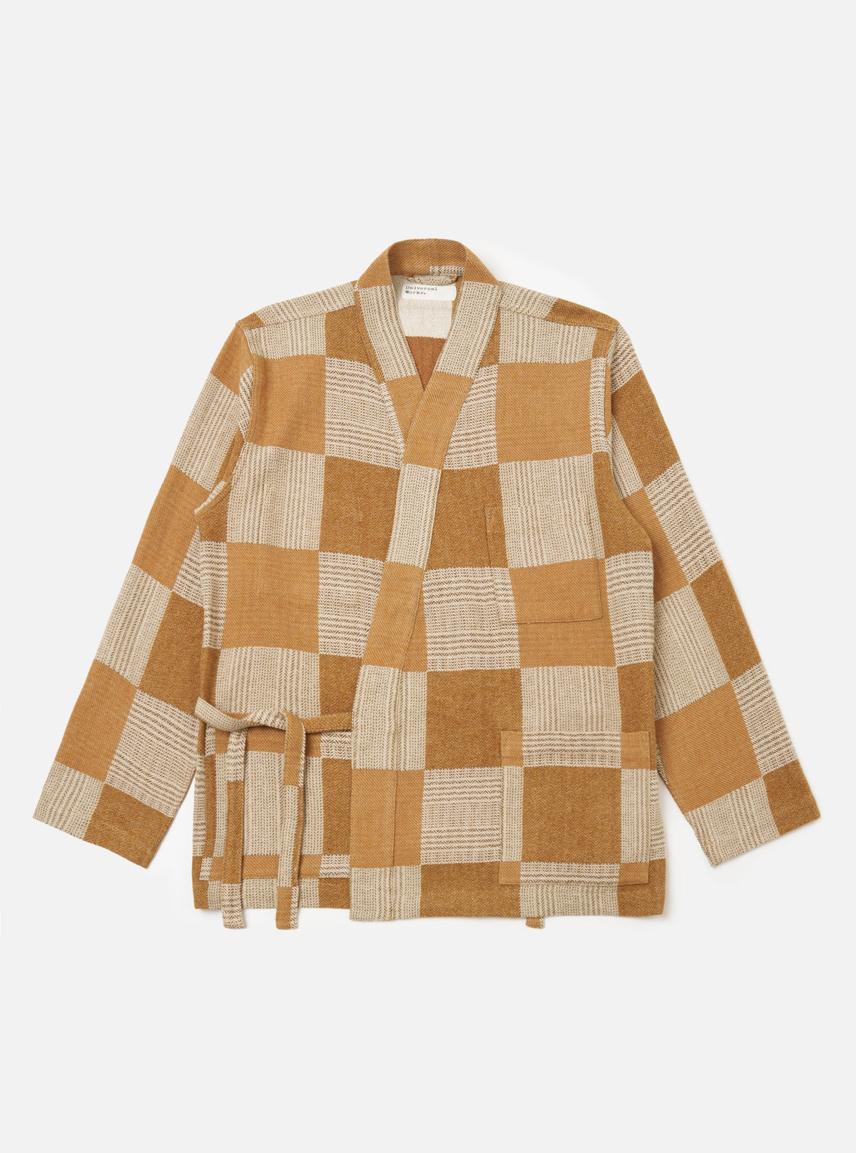 Sand Japanese Patchwork Kyoto Work Jacket