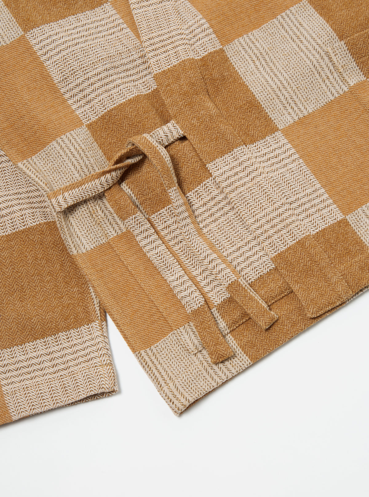 Sand Japanese Patchwork Kyoto Work Jacket