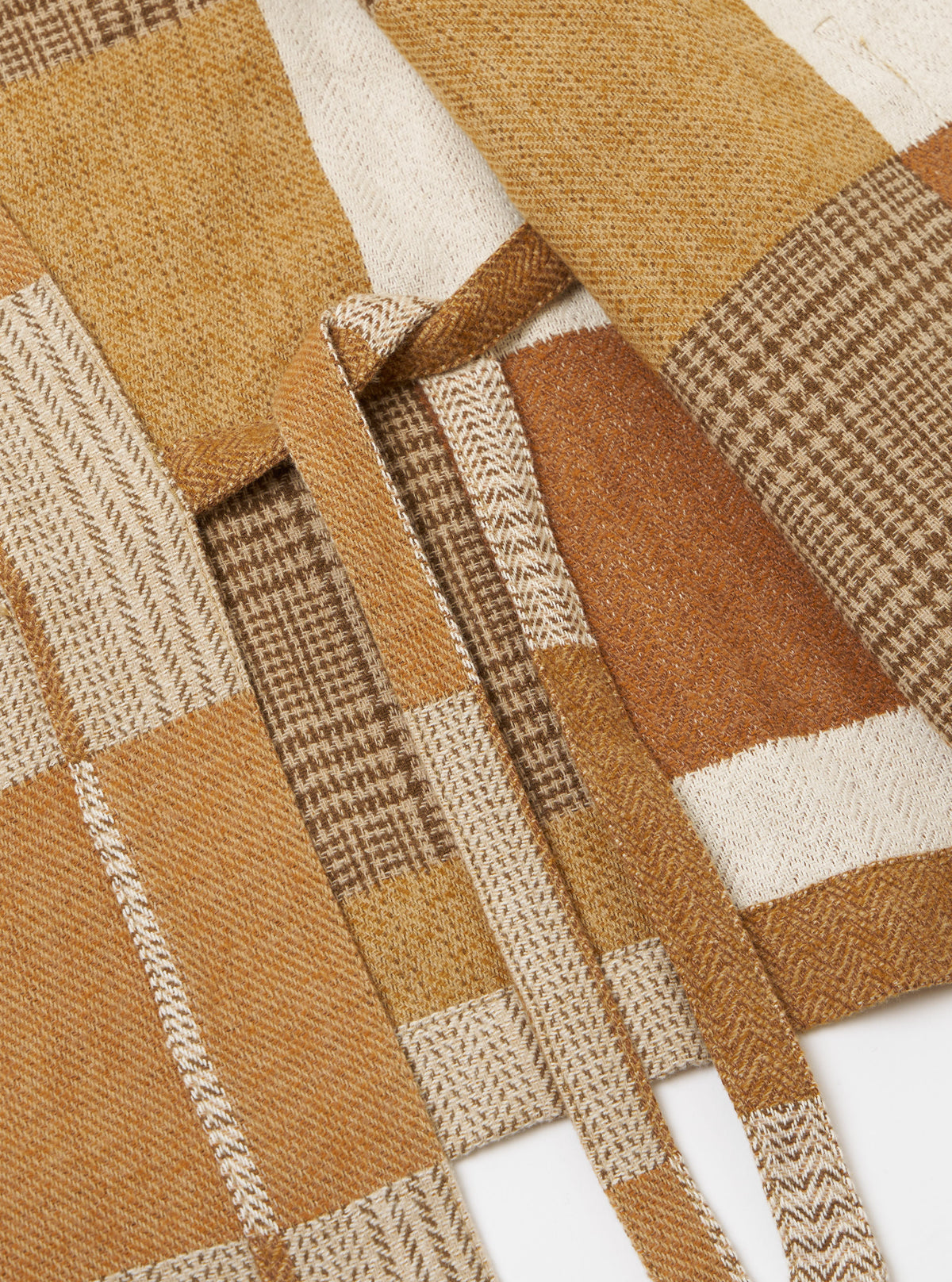 Sand Japanese Patchwork Kyoto Work Jacket