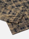 Navy Patch Check Fleece Rams Jacket