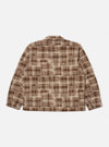 Sand Patch Check Fleece Rams Jacket