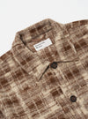 Sand Patch Check Fleece Rams Jacket