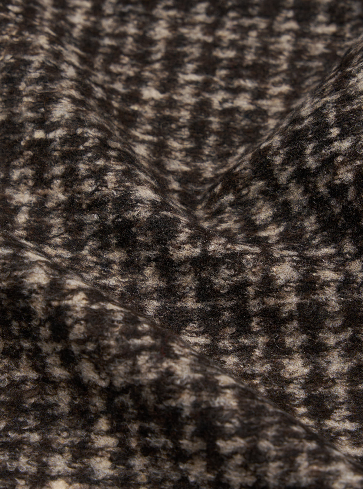 Brown Jacquard Knit Advance Cardigan