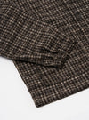 Brown Jacquard Knit Rams Jacket