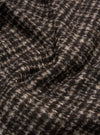 Brown Jacquard Knit Rams Jacket
