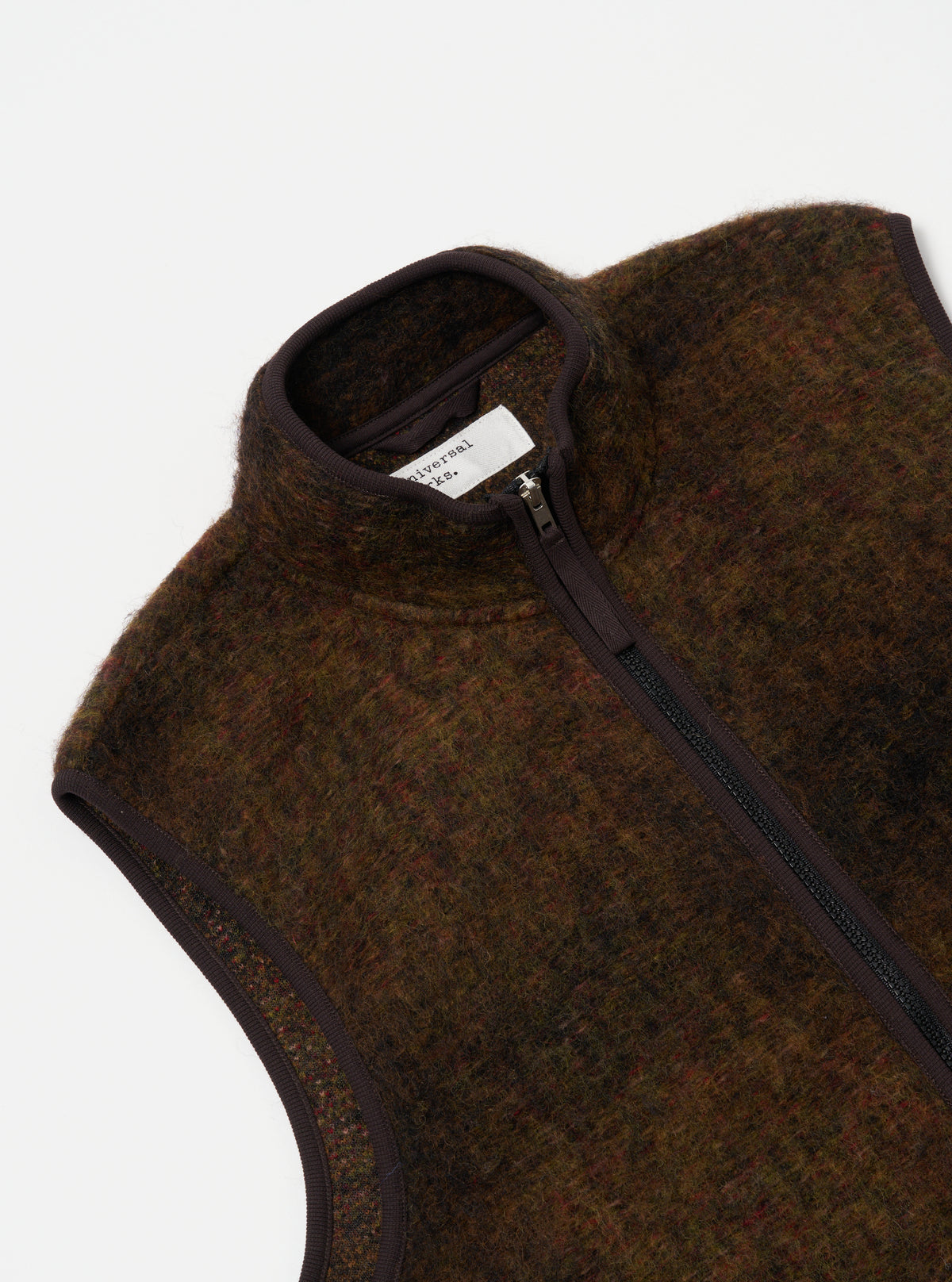 Brown Alps Fleece Climbing Gilet