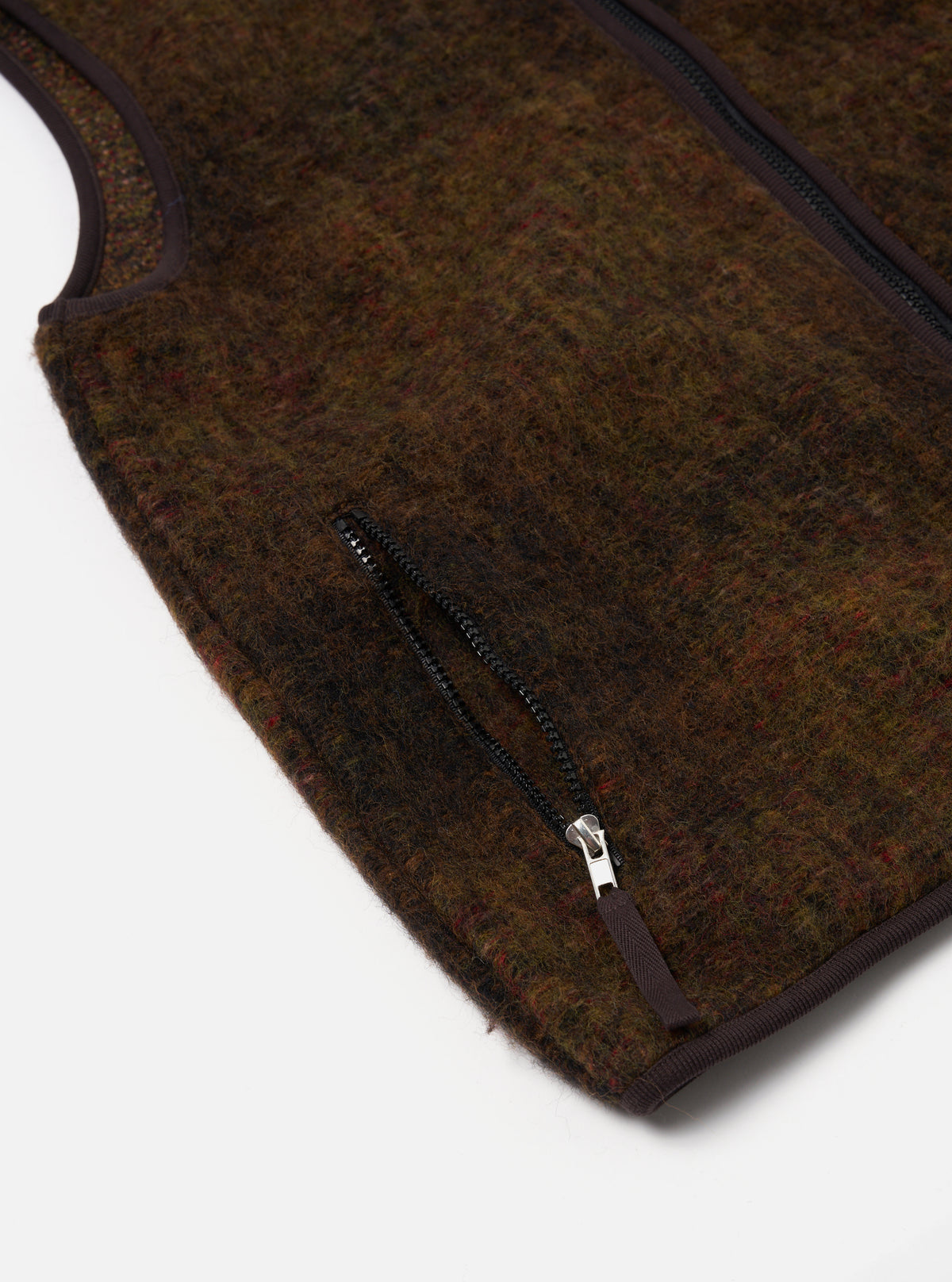 Brown Alps Fleece Climbing Gilet