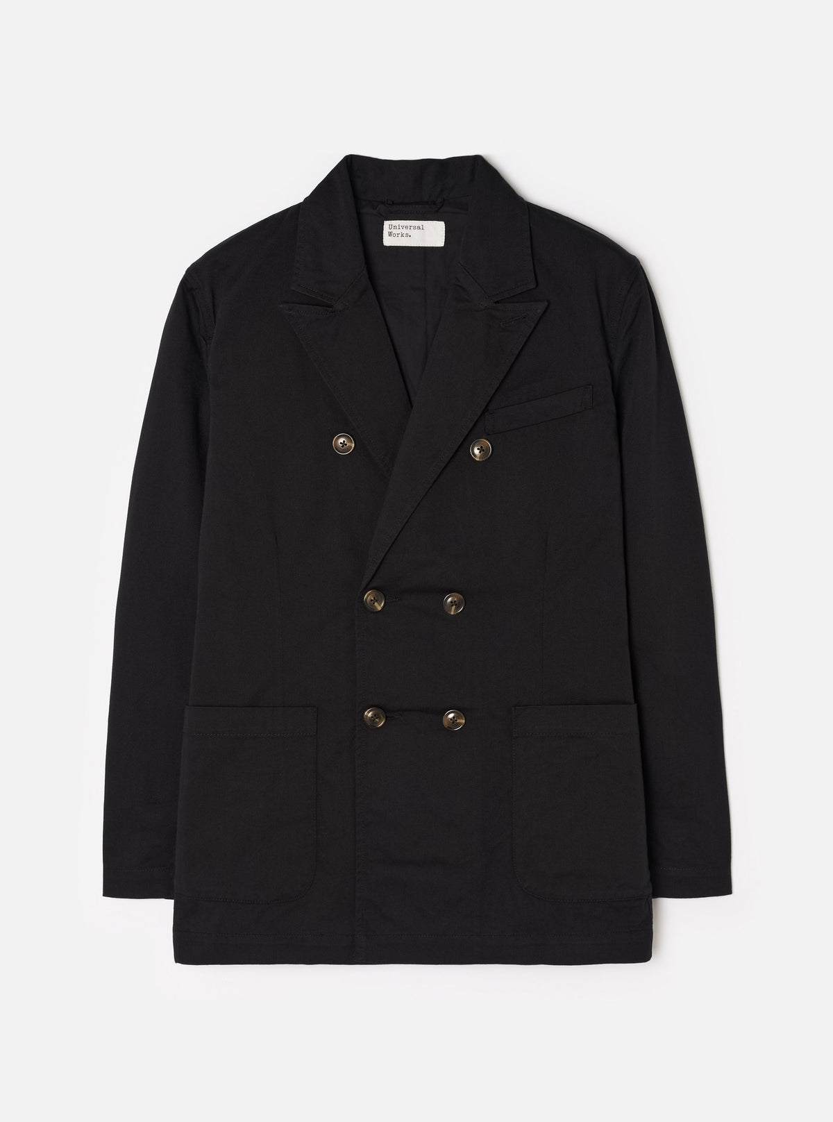 Black Twill Manor Jacket