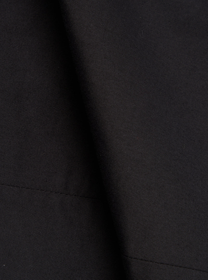 Black Twill Manor Jacket