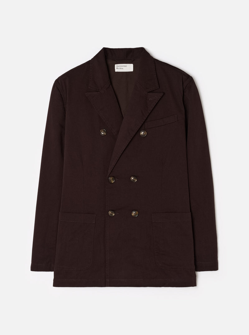 Brown Twill Manor Jacket