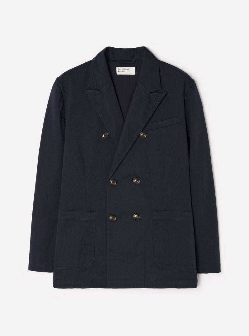 Navy Twill Manor Jacket