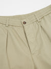 Stone Twill Pleated Track Pant
